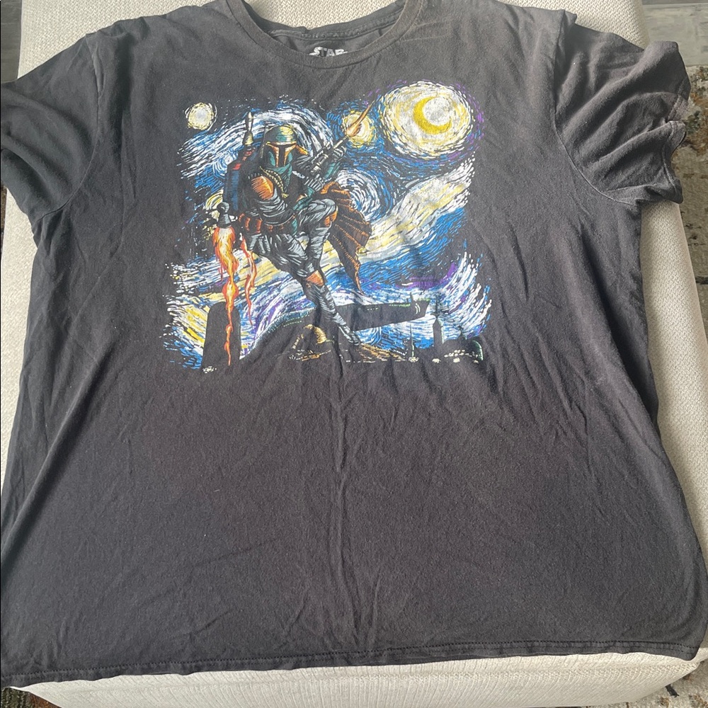 MAD Engine Black Star Wars T-Shirt